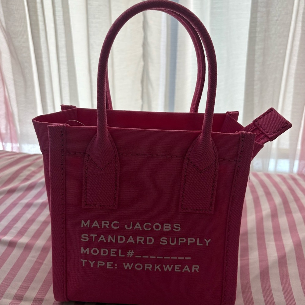 Marc Jacobs Pink Workwear Mini Tote Bag